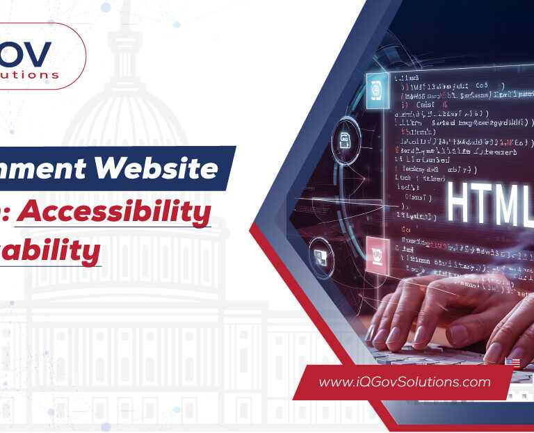 Government Website Design: Accessibility and Usability